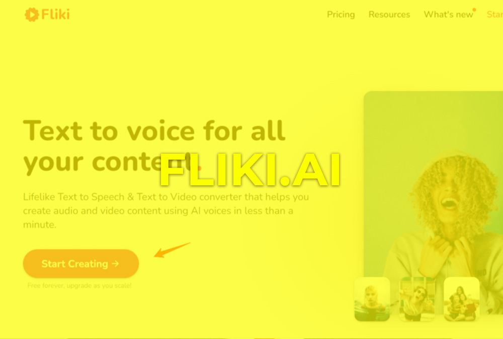 fliki.ai presentacion de videos con ai